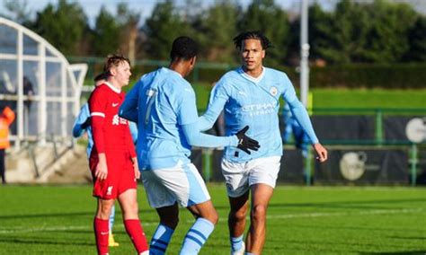 [Watch] Divine Mukasa scores his first Manchester City goal.